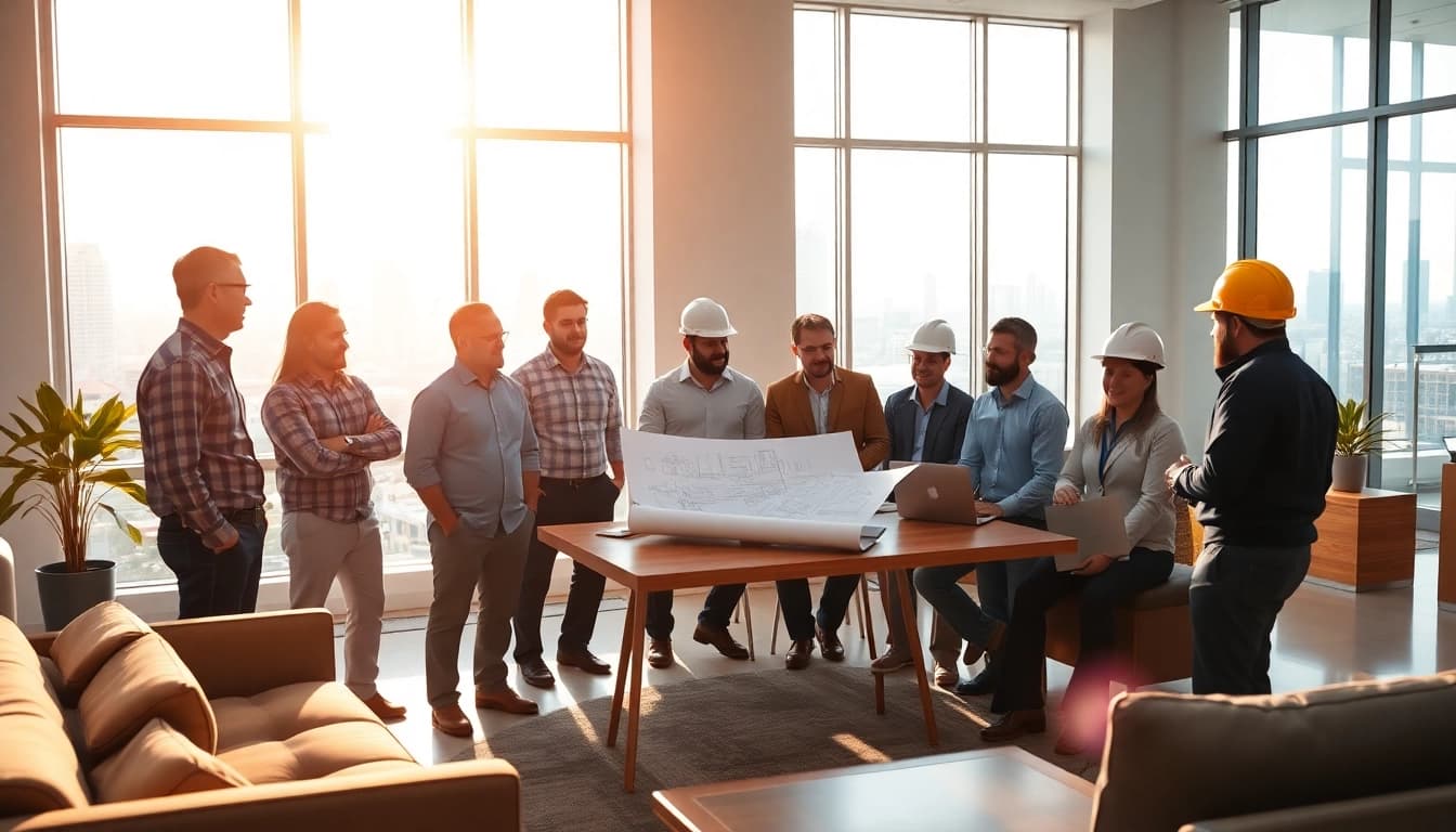 Engaging meeting of the Southern California Contractors Association showcasing collaboration and expertise.