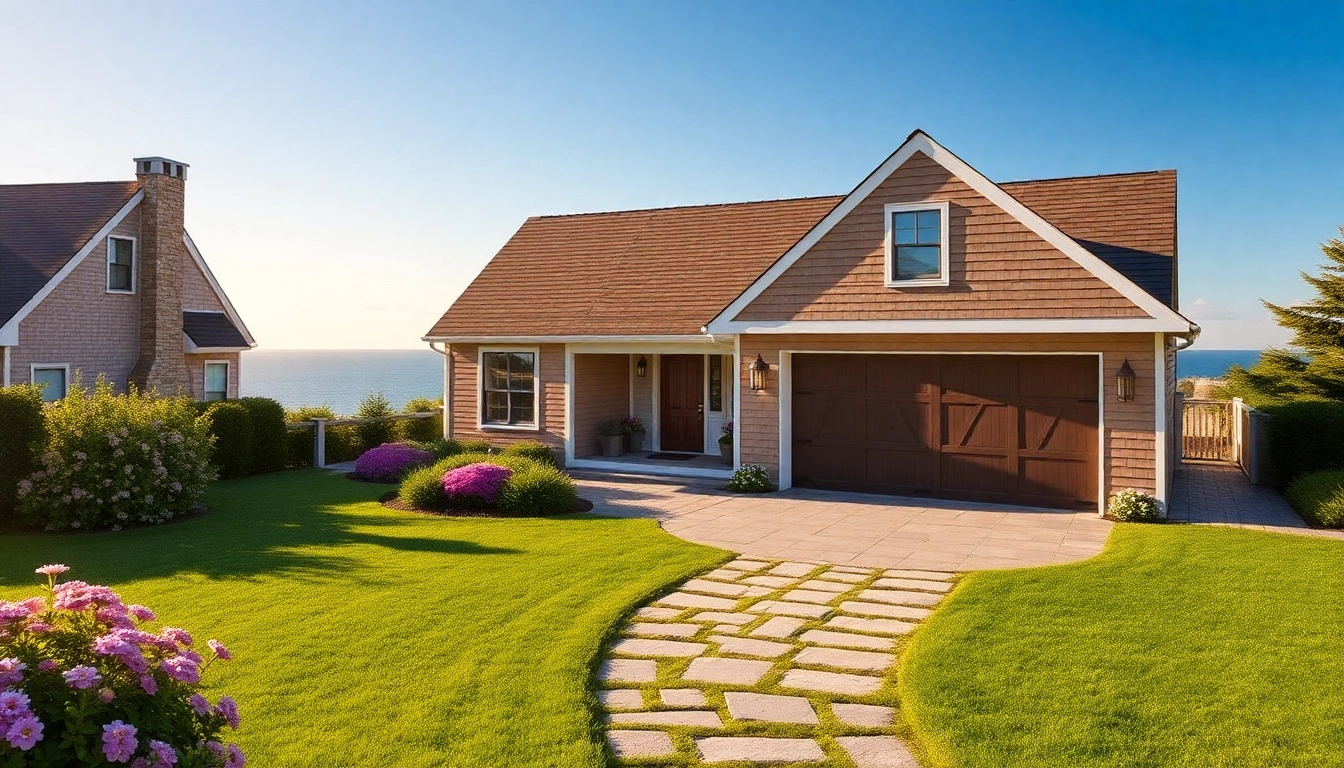 Transform your home with a stunning cape cod home addition featuring an elegant attached garage.
