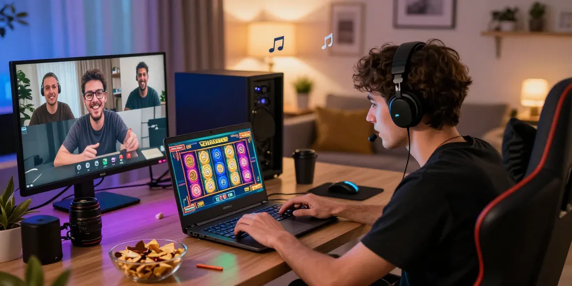 Exciting SPACEMAN88 online gaming session with players enjoying thrilling gameplay and vibrant graphics in a cozy home setup.