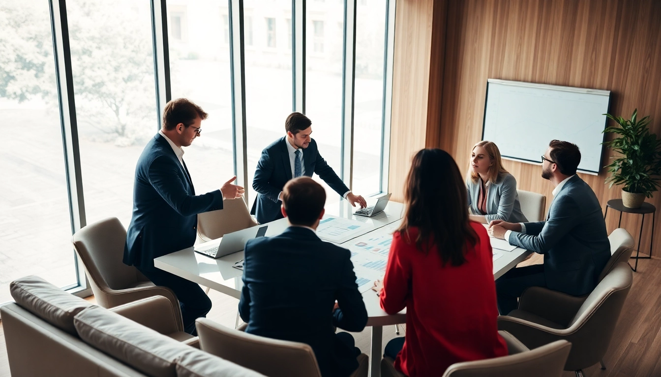Business team strategizing Acquisition Planning/Strategy Capture Management effectively.
