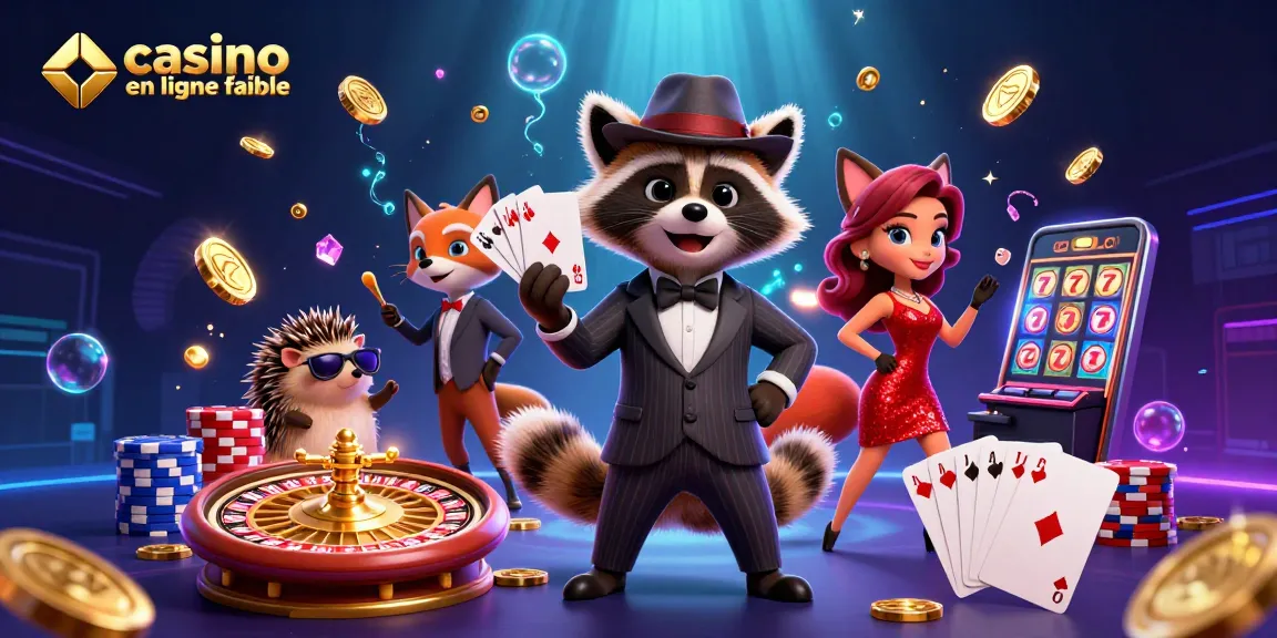 Découvrez les jeux au casino en ligne fiable avec un renard et un blaireau dans un décor animé.
