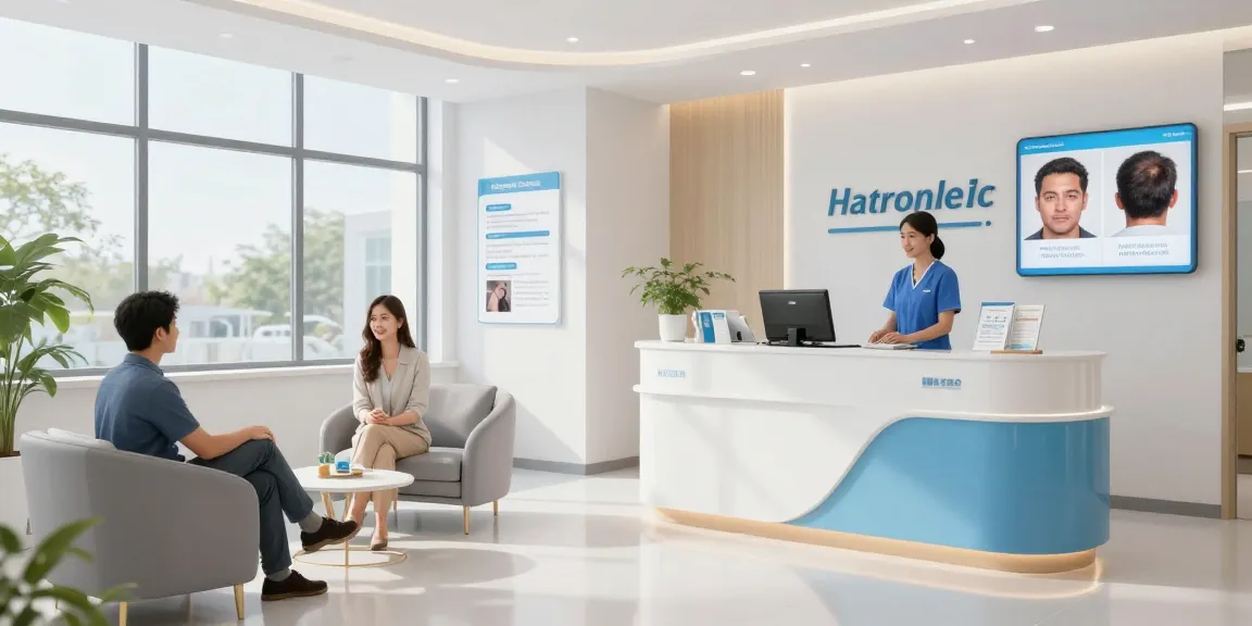 Hair transplant Istanbul consultation at a modern health clinic, offering patient care and expert medical services.