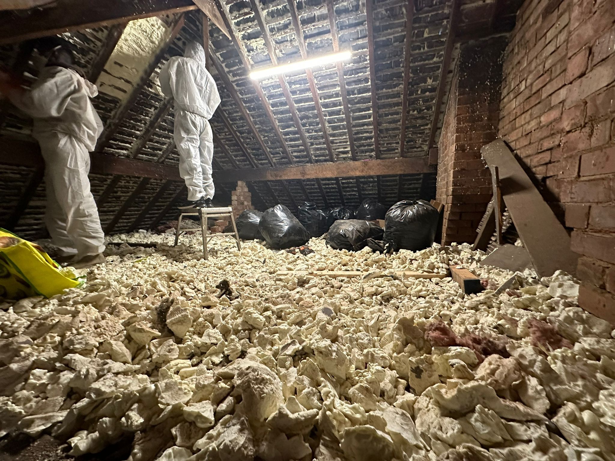 Spray Foam Removal Consultation to Restore Property Value