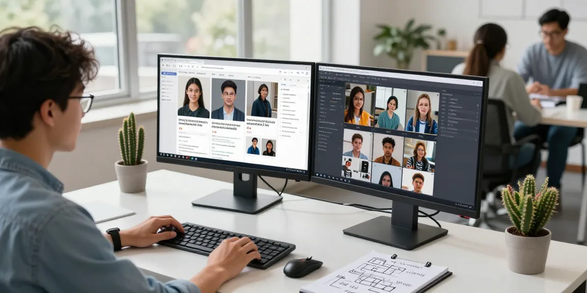 AI image detector analysis of content moderation in a modern workspace