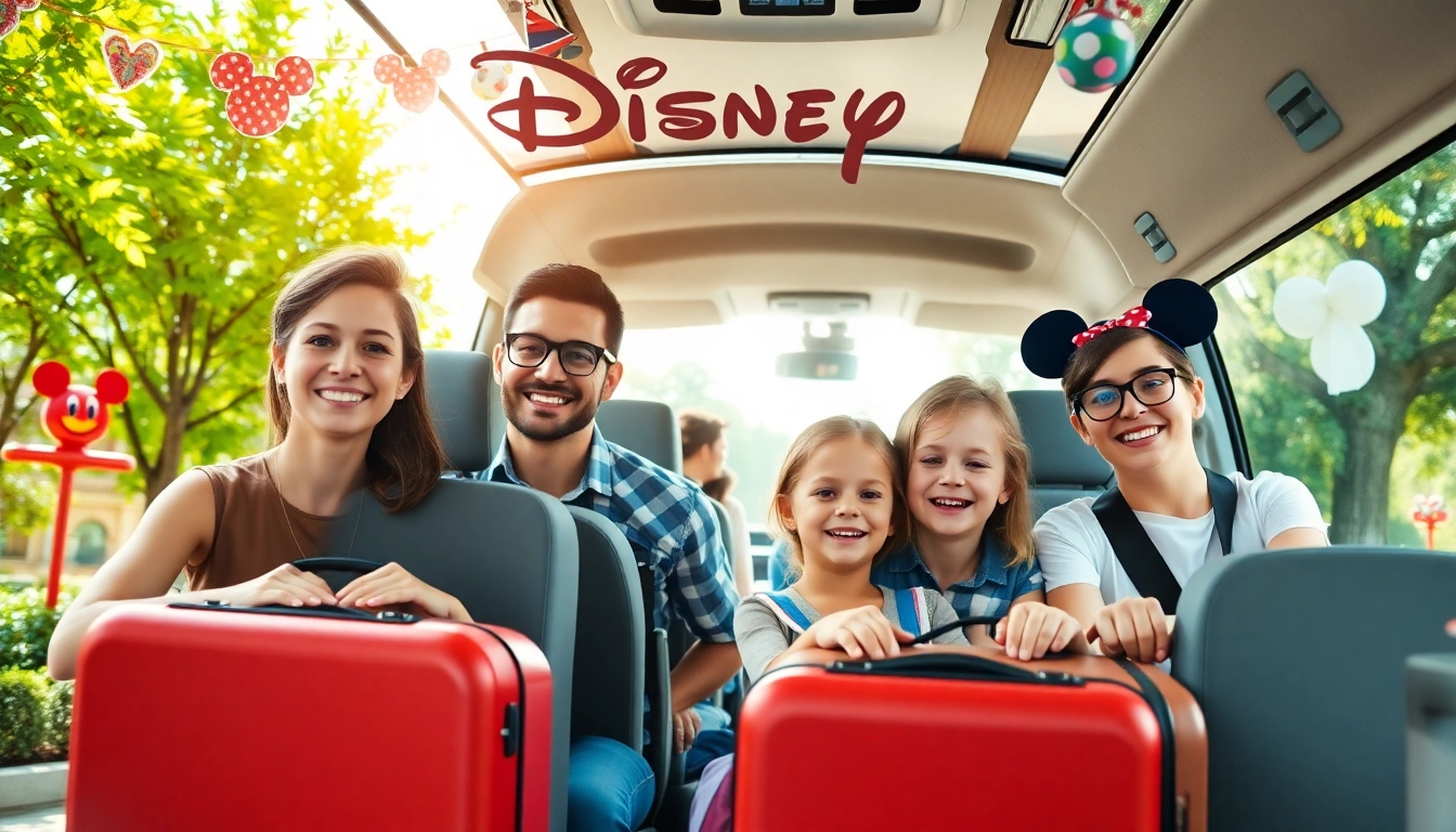 Book a seamless Beauvais Airport to Disney Transfer with a cheerful family experience.