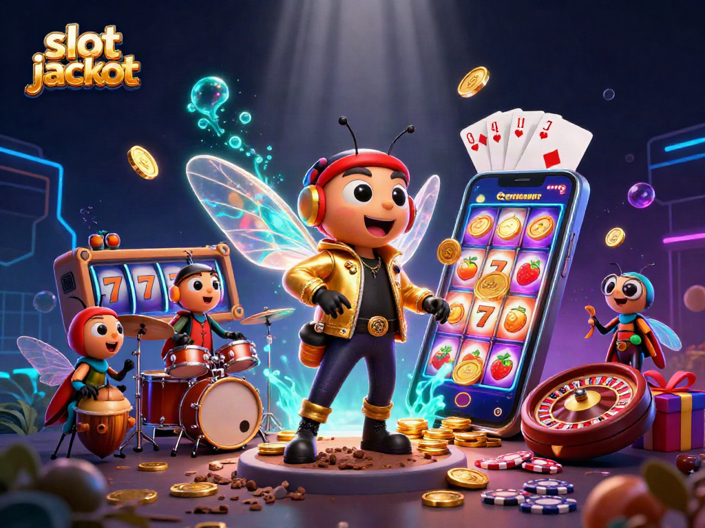 Spin and win with exciting slot jackpots in a vibrant 3D casino environment.