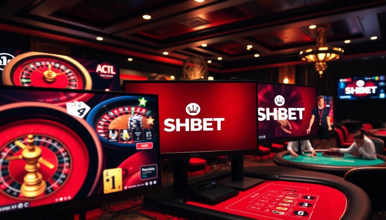 Experience thrilling online gaming with SHBET's vibrant casino environment and interactive games.