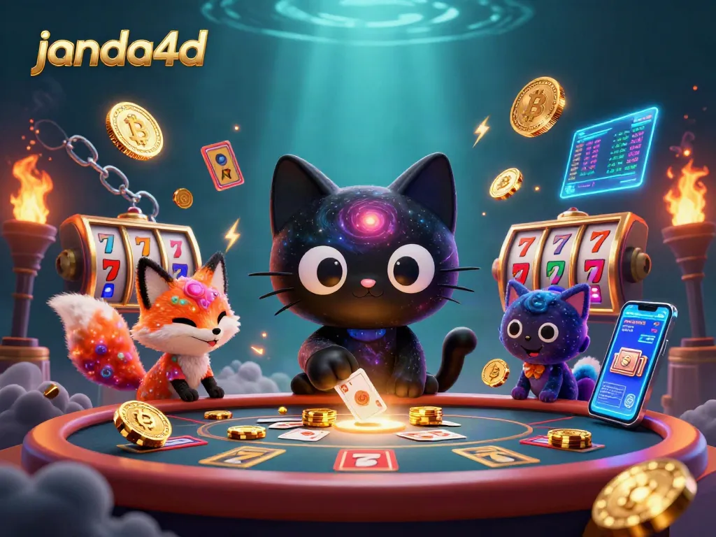 JANDA4D menghadirkan pengalaman bermain slot online dengan karakter menggemaskan dan elemen permainan yang menarik.