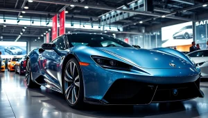 Experience the excitement of the Auto Cars Show with sleek vehicles and vibrant atmosphere.