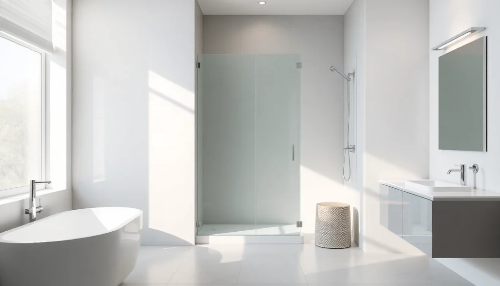 Installez une paroi de douche 150x200 élégante et moderne dans votre salle de bain.