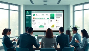 Navigate your relationships with WhatsApp Smart CRM tools and analytics in a collaborative workspace.
