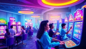 Kode4d slot gaming experience in a vibrant online casino
