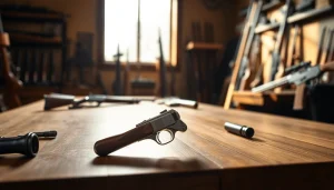 View of an Alamo trigger showcasing its precision and craftsmanship for firearm enthusiasts.