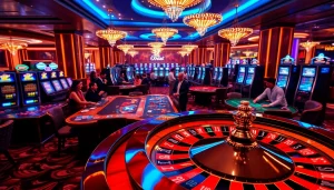 Experience thrilling wins at https://thabet.vegas/ with an exciting casino scene filled with energetic players and games.