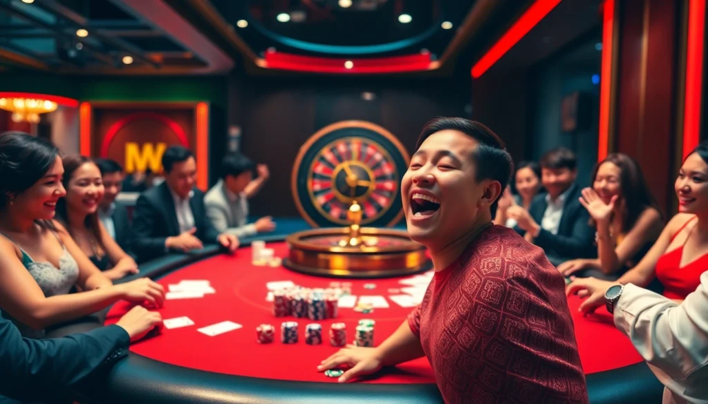 Rasakan kegembiraan kemenangan Datuk di meja poker mewah yang dipenuhi chip berwarna-warni.