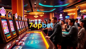 Experience thrilling online gambling at 7upbet with vibrant casino visuals and engaging gameplay.