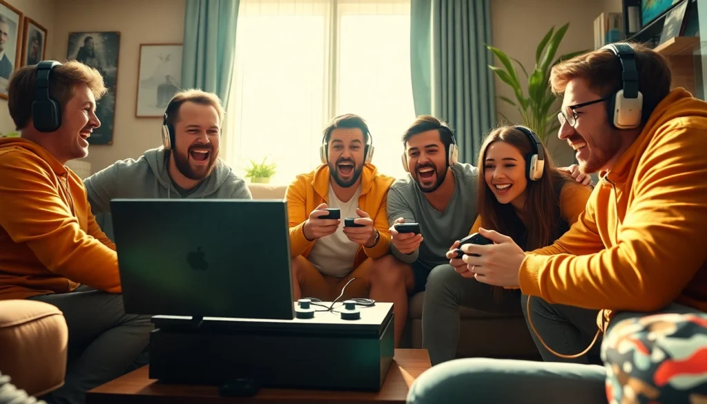 depozitsiz 1win oynamaq üçün qrup gəncin dinamik səhnəsi, oyun heyecanı içindədir.