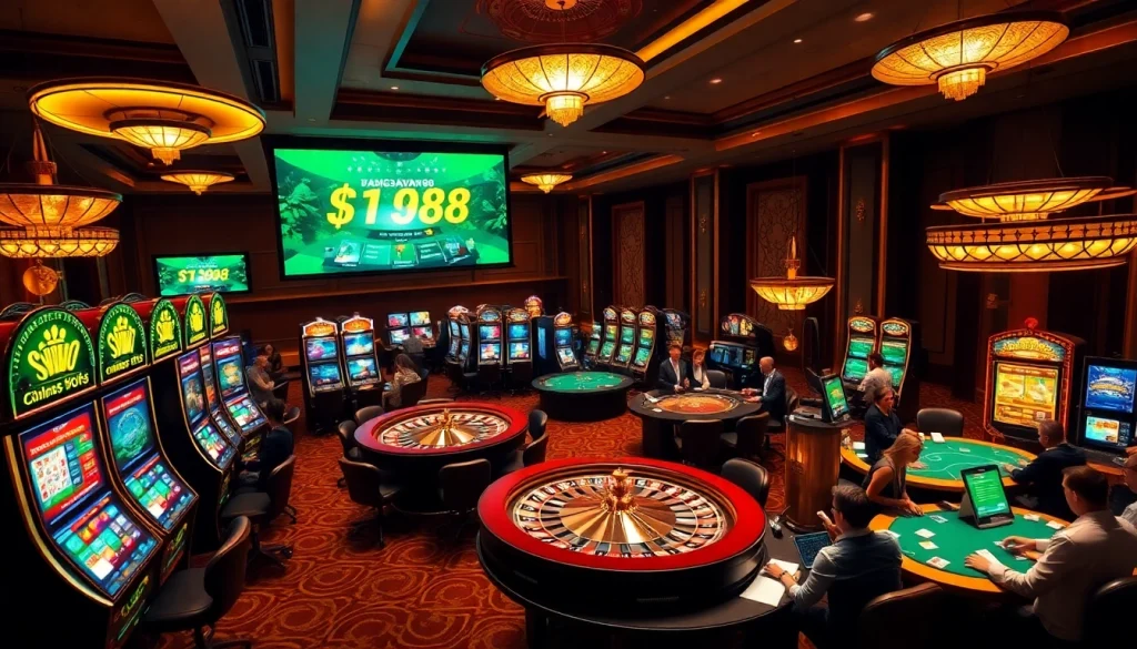 Experience the thrill of winning at bangsawan88 with engaging casino games and vibrant visuals.