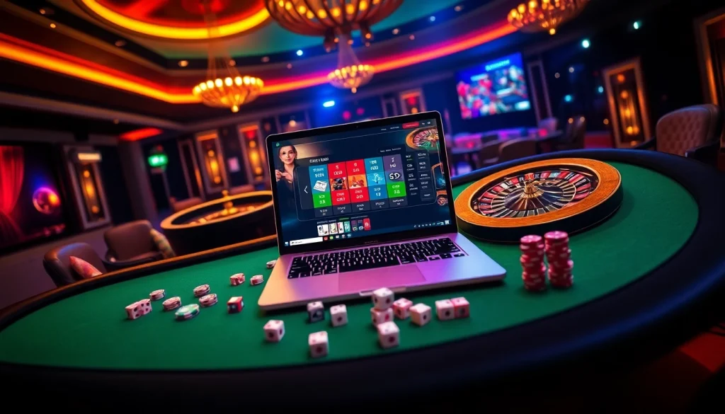 Vivez des jeux palpitants dans le casino en ligne Français avec des tables vibrantes et une action excitante.